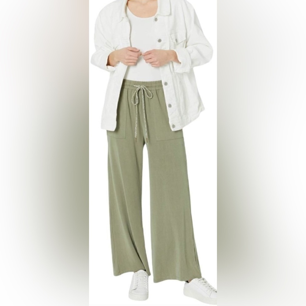 Heartloom green drawstring pant